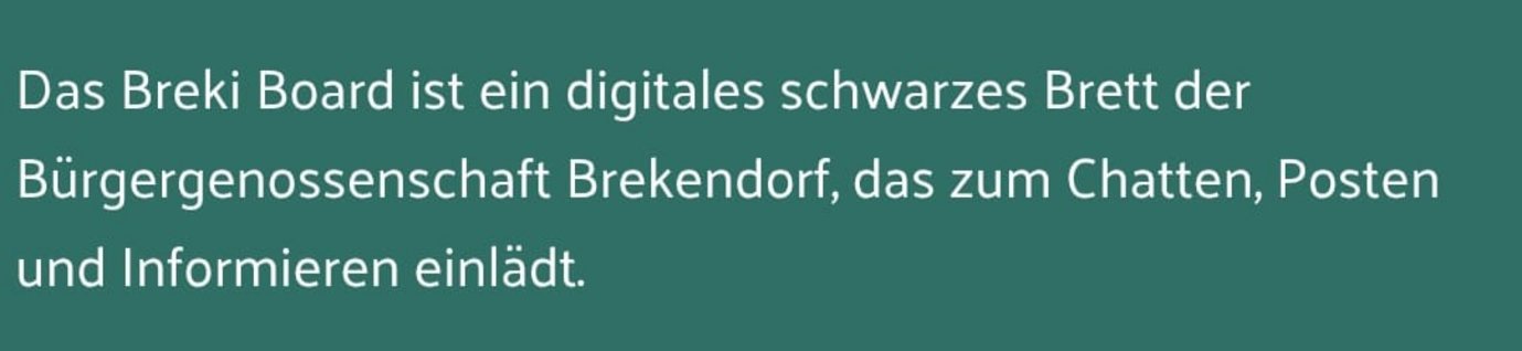 Breki Board Beschreibung